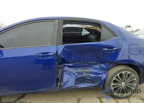 2015 Toyota Corolla S Plus из США, поврежденный, VIN 5YFBURHE9FP272658